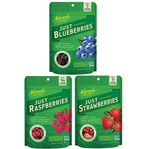 VARIETY PACK - Just Berries - Karen's Naturals